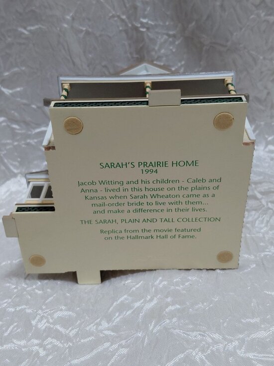 VTG The Sarah Plain And Tall Collection Sarahs Prairie Home 1994 Hallmark NOB - Picture 4 of 8